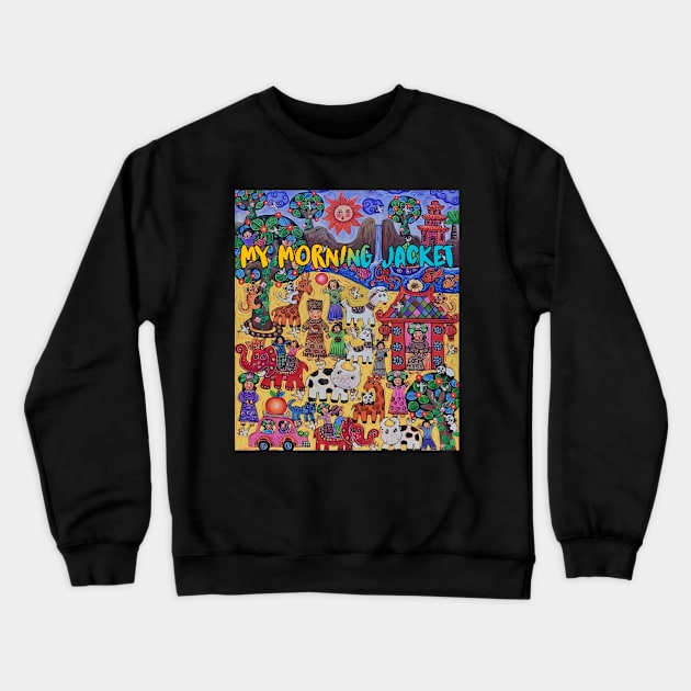 rockband Crewneck Sweatshirt by Aftizi Family